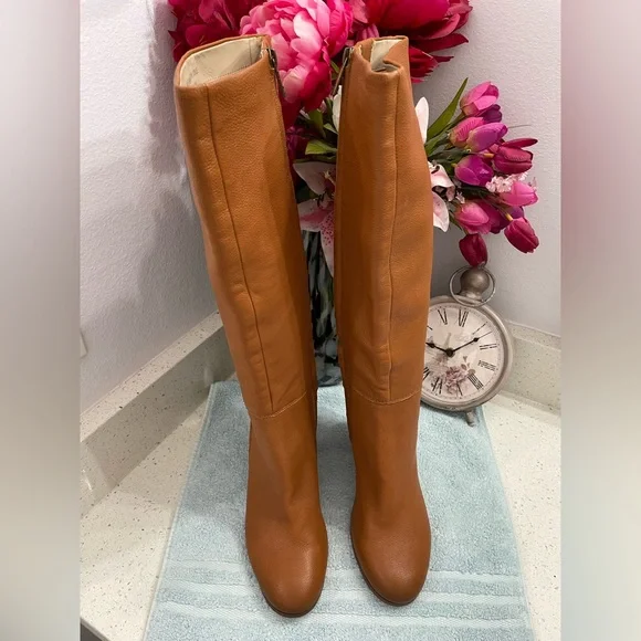Kenneth Cole Tan Knee Boots - Picture 14 of 16
